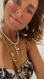 Monaco Rose pearl necklace