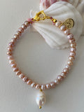 Rose pearl bracelet